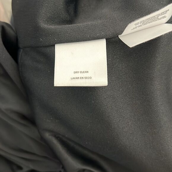 Anne Klein Woman’s Dress Sz 10 Black White Piping Scoop Neck Midi Sleeveless - Picture 11 of 12